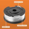 imageLawnMaster 0065inch Replacement Grass Trimmer Line Spool  952392
