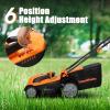 imageLawnMaster 20VMWGT 24V Max 13inch Lawn Mower and Grass Trimmer 10inch Combo with 2x40Ah Batteries and Charger14inch