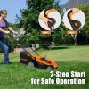 imageLawnMaster 20VMWGT 24V Max 13inch Lawn Mower and Grass Trimmer 10inch Combo with 2x40Ah Batteries and Charger14inch