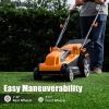 imageLawnMaster 20VMWGT 24V Max 13inch Lawn Mower and Grass Trimmer 10inch Combo with 2x40Ah Batteries and Charger14inch