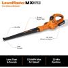 imageLawnMaster 20VMWGT 24V Max 13inch Lawn Mower and Grass Trimmer 10inch Combo with 2x40Ah Batteries and Charger24V MowerBlower