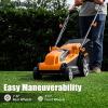 imageLawnMaster 20VMWGT 24V Max 13inch Lawn Mower and Grass Trimmer 10inch Combo with 2x40Ah Batteries and ChargerMower