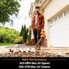 imageLawnMaster BV1210 Electric Blower Vacuum Mulcher 12 Amp 2Speed Adjustment with Metal Impeller 240 MPH 380 CFM 161 Mulch Ratio with Collection Bag12 Amp