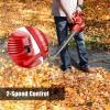 imageLawnMaster BV1210 Electric Blower Vacuum Mulcher 12 Amp 2Speed Adjustment with Metal Impeller 240 MPH 380 CFM 161 Mulch Ratio with Collection BagElectric