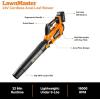 imageLawnMaster CLBL2417A Cordless Blower 24V Max with 40Ah Battery and a ChargerBlower