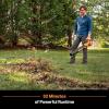 imageLawnMaster CLBL2417A Cordless Blower 24V Max with 40Ah Battery and a ChargerBlower