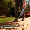 imageLawnMaster CLBL4016A Cordless Leaf Blower 40V Max with 20AhBattery Powered Leaf Blower Lightweight for Lawn Care Leaves and Snow BlowingBattery ampamp Quick Charger
