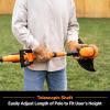 imageLawnMaster CLGT2412S 24V 12quot Cordless String Trimmer 20AH Battery ampamp Charger Included10Inch