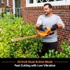 imageLawnMaster CLHT2422 Cordless Hedge Trimmer 24V Max with 20Ah Battery and a ChargerOrange