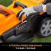 imageLawnMaster CLM2413A Cordless 13Inch Lawn Mower 24V Max with 2X40Ah Battery and a Charger15Inch