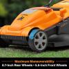 imageLawnMaster CLM2413A Cordless 13Inch Lawn Mower 24V Max with 2X40Ah Battery and a Charger15Inch