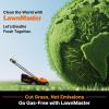 imageLawnMaster CLM2413A Cordless 13Inch Lawn Mower 24V Max with 2X40Ah Battery and a Charger15Inch