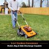 imageLawnMaster CLM2413A Cordless 13Inch Lawn Mower 24V Max with 2X40Ah Battery and a Charger21inch with 4 battery