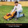 imageLawnMaster CLM2413A Cordless 13Inch Lawn Mower 24V Max with 2X40Ah Battery and a Charger21inch with 4 battery