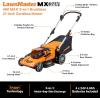 imageLawnMaster CLM2413A Cordless 13Inch Lawn Mower 24V Max with 2X40Ah Battery and a Charger21inch with 4 battery