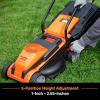 imageLawnMaster CLM2413A Cordless 13Inch Lawn Mower 24V Max with 2X40Ah Battery and a ChargerCordless