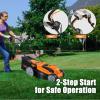 imageLawnMaster CLMF4817E 48V MAX Brushless Mower with 2X24V MAX 40Ah Battery and a Dual Charger16Inch