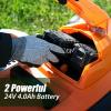imageLawnMaster CLMF4817E 48V MAX Brushless Mower with 2X24V MAX 40Ah Battery and a Dual Charger17Inch