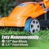 imageLawnMaster CLMF4817E 48V MAX Brushless Mower with 2X24V MAX 40Ah Battery and a Dual Charger17Inch