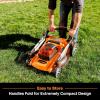 imageLawnMaster CLMF4817E 48V MAX Brushless Mower with 2X24V MAX 40Ah Battery and a Dual Charger19Inch