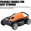 imageLawnMaster CLMF4819X 19inch Brushless Cordless Mower with 2X24V MAX 40Ah Battery and a Dual Charger 6 Cutting PositionMower