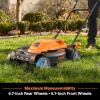 imageLawnMaster CLMF4819X 19inch Brushless Cordless Mower with 2X24V MAX 40Ah Battery and a Dual Charger 6 Cutting Positioncordless 19inch