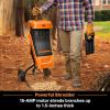 imageLawnMaster FD1501 Electric Wood Chipper Shredder 15Amp 15Inch Cutting Diameter Max 101 Reductionshredder