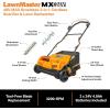 imageLawnMaster GV1212B Scarifier and Dethatcher 13Inch 12AMPCordless 16Inch