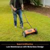 imageLawnMaster LMRM1602 Push Reel Lawn Mower 16Inch 5Blade14inch