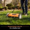 imageLawnMaster LMRM1602 Push Reel Lawn Mower 16Inch 5Blade16inch