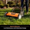 imageLawnMaster LMRM1801 Push Reel Lawn Mower 18Inch 5Blade