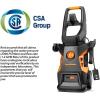 imageLawnMaster LT5021800A Electric Pressure Washer 13 Amp 14 GPM 1800W 2100 Max PSI2300 Max PSI with Foam Bottle