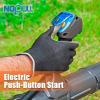 imageLawnMaster NPTBL31AB NoPull Backpack Leaf Blower GasPowered with Electric Start 31cc 2Cycle Engine 470CFM 175MPH31 CC