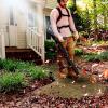 imageLawnMaster NPTBL31AB NoPull Backpack Leaf Blower GasPowered with Electric Start 31cc 2Cycle Engine 470CFM 175MPH31 CC