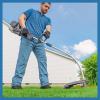 imageLawnMaster NPTGCP2517B NoPull Gas String Trimmer with Electric Start 25cc 2 Cycle17Inch