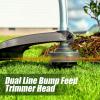 imageLawnMaster NPTGCP2517B NoPull Gas String Trimmer with Electric Start 25cc 2 Cycle17Inch