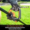 imageLawnMaster NPTGSP2517A NoPull Gas Grass Trimmer with Electric Start 25cc 2 Cycle17InchStraight Shaft 26CC 17Inch