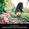 imageLawnMaster NPTGSP2517A NoPull Gas Grass Trimmer with Electric Start 25cc 2 Cycle17InchStraight Shaft 26CC 17Inch