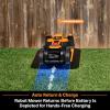 imageLawnMaster OcuMow VBRM701YAMIDR Perimeter Wire Free Robot Lawn Mower Cuts 16 Acre Optical NavigationObstacle Avoidance AutoCharging Station No Go Function WiFi ampamp Bluetooth Connection APP ControlMows up to 16 Acre