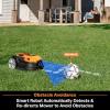 imageLawnMaster OcuMow VBRM701YAMIDR Perimeter Wire Free Robot Lawn Mower Cuts 16 Acre Optical NavigationObstacle Avoidance AutoCharging Station No Go Function WiFi ampamp Bluetooth Connection APP ControlMows up to 16 Acre
