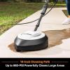imageLawnMaster Pressure Washer Turbo Nozzle Attachment  523625Surface Cleaner