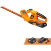 imageLawnMaster CLHT2422 Cordless Hedge Trimmer 24V Max with 20Ah Battery and a ChargerOrange