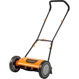 imageLawnMaster LMRM1602 Push Reel Lawn Mower 16Inch 5Blade16inch