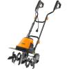 imageLawnMaster TE1318W1 Corded Electric Tiller 135Amp 18Inch Orange18inch