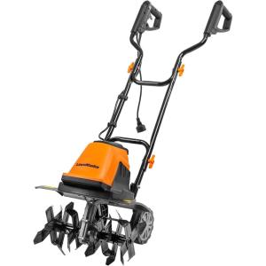 imageLawnMaster TE1318W1 Corded Electric Tiller 135Amp 18Inch Orange16Inch