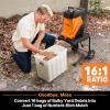 imageLawnMaster 15 Amp Electric Wood Chipper Shredder with Collection Bin  FD1504
