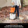 imageLawnMaster 15 Amp Electric Wood Chipper Shredder with Collection Bin  FD1504