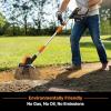 imageLawnMaster 24V MAX Cordless Tiller Cultivator Lightweight Electric Garden Tiller with 1 MAX 24V 40ah BatteryampCharger 4 Blade 9In Tilling Width amp 7In Depth for Weeding Gardening amp CultivationCordless 24V 9Inch