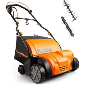 imageLawnMaster GV1314 Electric 15 13 Amp Dethatcher and Scarifier15 Inch