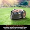 imageLawnMaster OcuMow 400 Series Robot Lawn Mower with Optical Navigation  VBRM601YCM ADMows up to 2600 Square Feet  80Ah